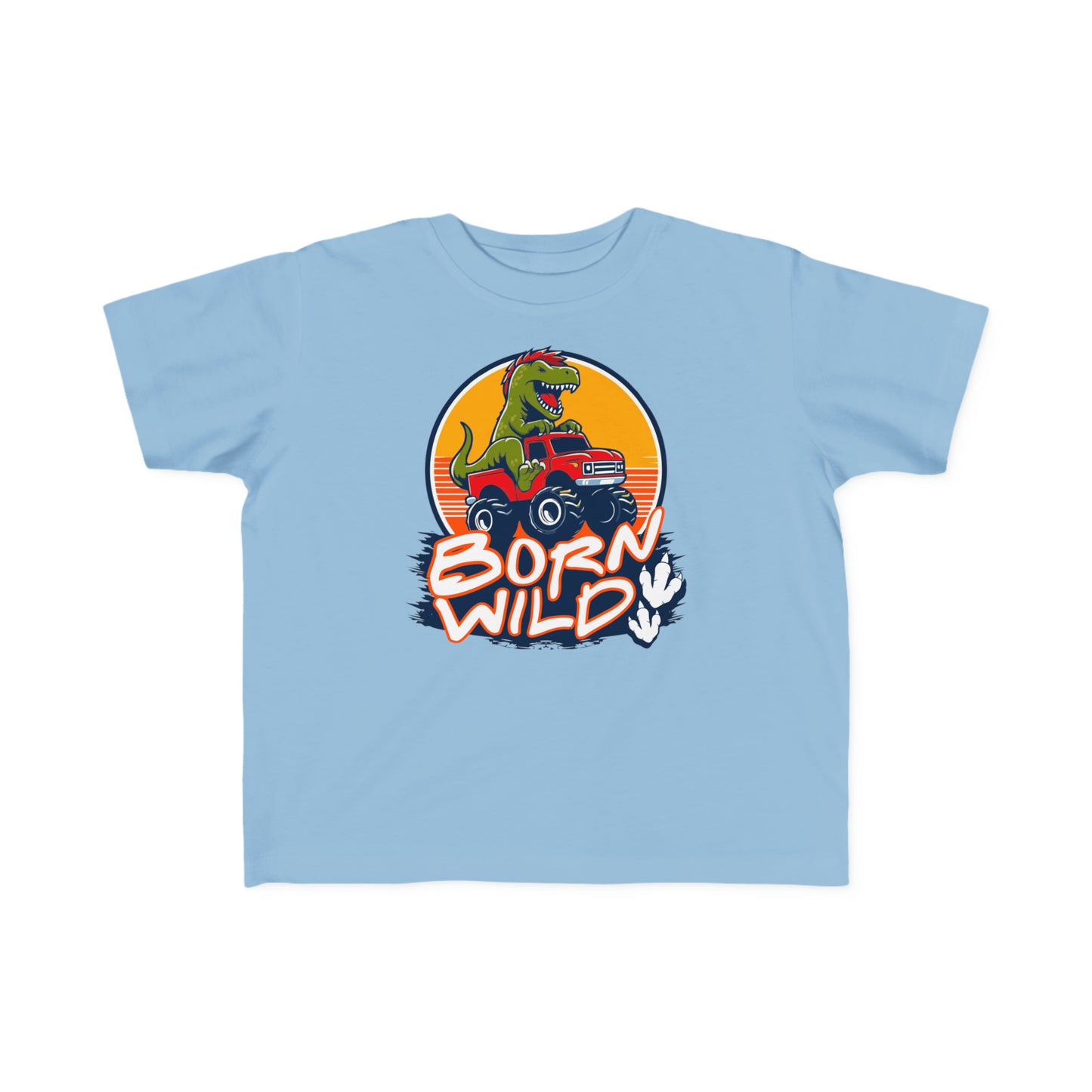 T-Rex On A Monster Truck Toddler Tee