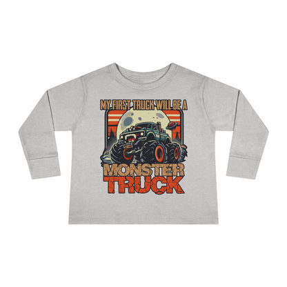 Toddler's First Truck Long Sleeve Tee