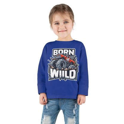 Born Wild Toddler Long Sleeve Tee