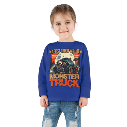 Toddler's First Truck Long Sleeve Tee