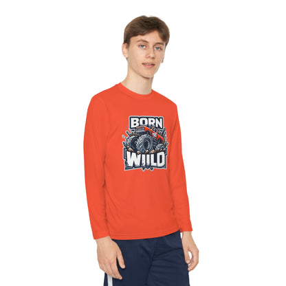 Born Wild Monster Truck Long Sleeve