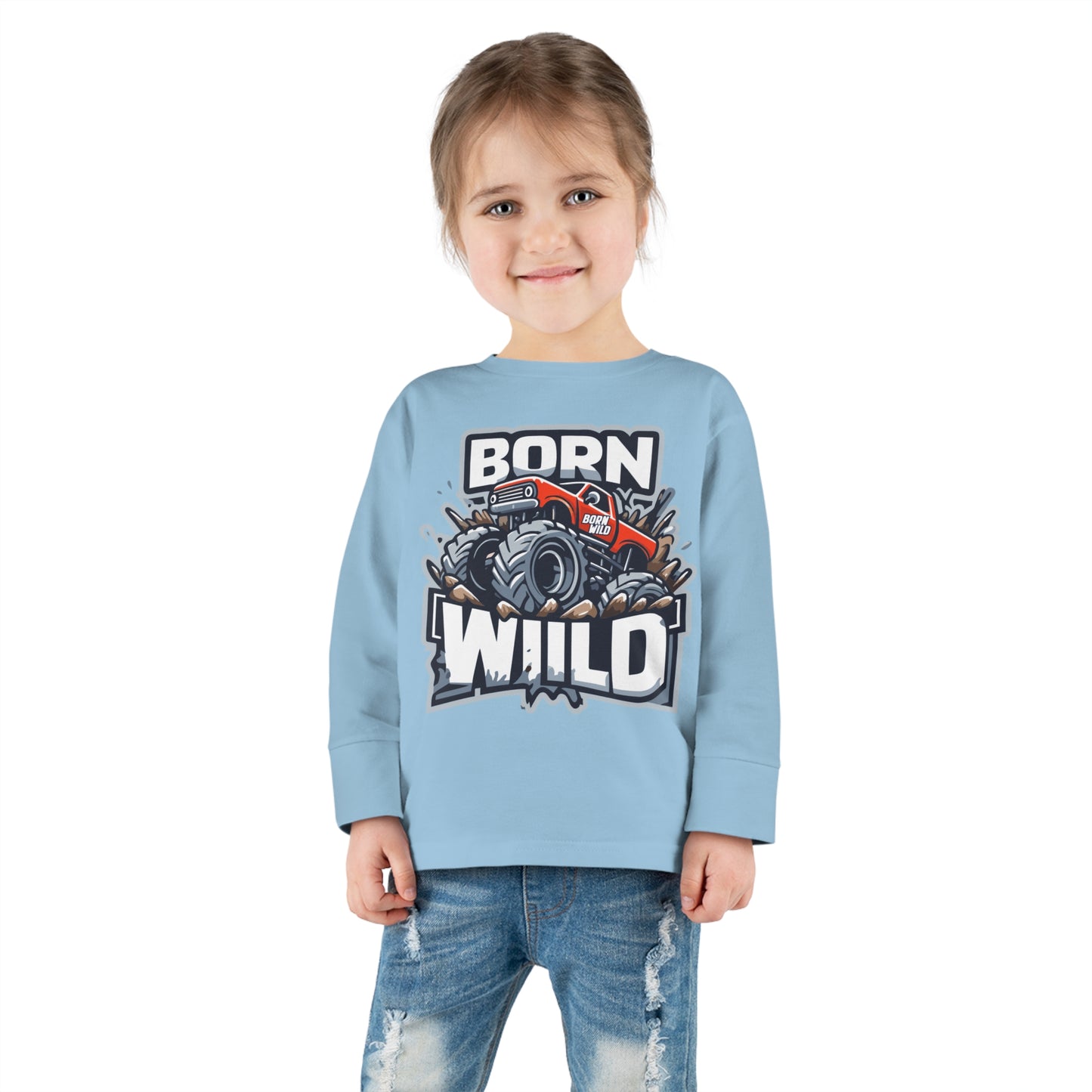 Born Wild Toddler Long Sleeve Tee