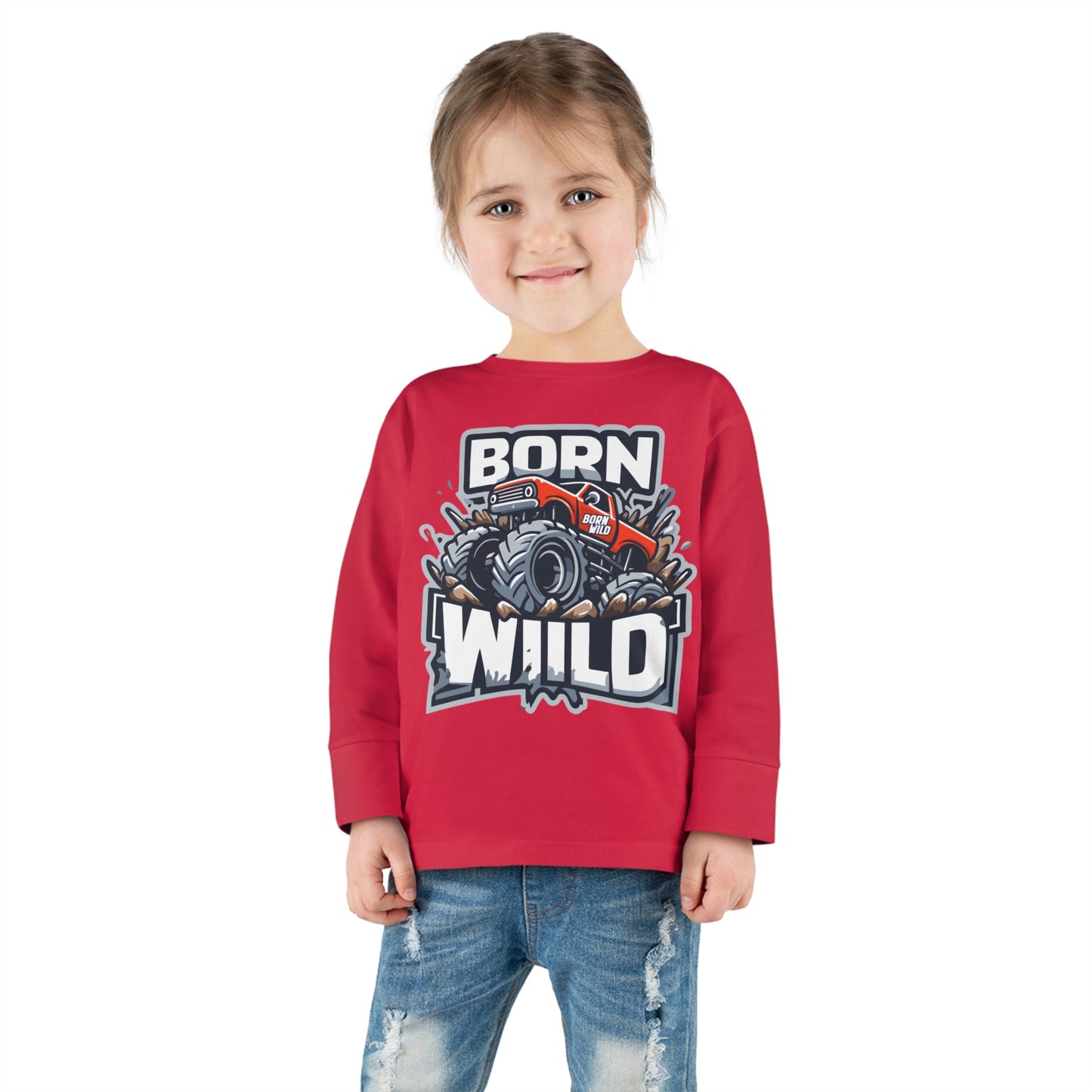 Born Wild Toddler Long Sleeve Tee